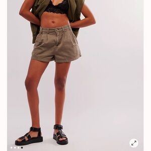 Free People Billie Chino Shorts